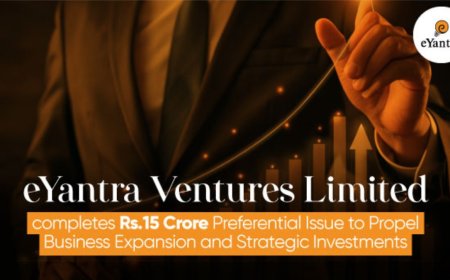 eYantra Ventures raises Rs. 15 Crore through preferential issue; eyes global expansion