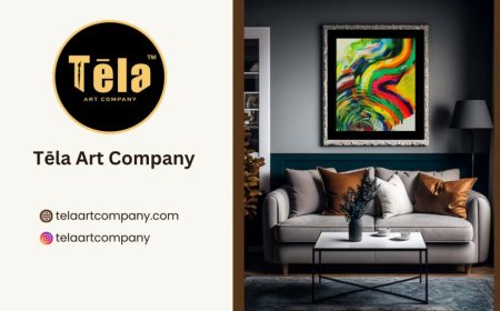 Wall Art  Decor with Original Masterpieces : Tela Art Company