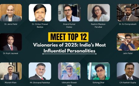 Meet the Top 12 Visionaries of 2025: India’s Most Influential Personalities