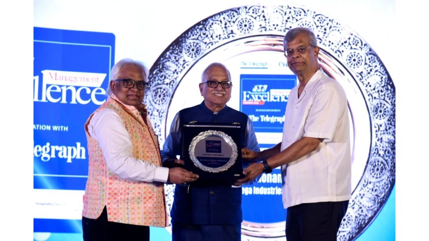 Mr. Madan Mohan Mohanka Honoured with Lifetime Achievement Award at CMA Management Excellence Awards 2025