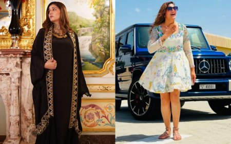 Sapna Choudhary Redefines Stage Glamour in Ronak R Bafna Couture