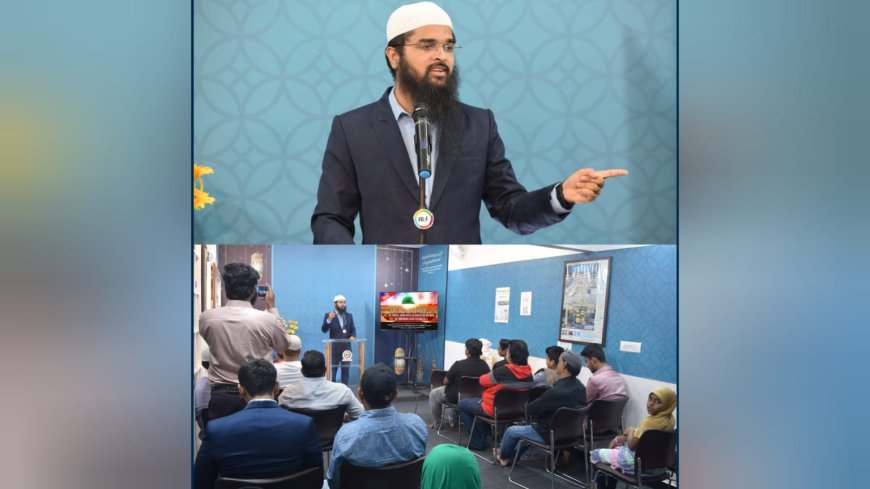 Adv. Nizam A. Khan Delivers Scholarly Lecture on Milaad un Nabi, Calls for Strict Adherence to Qur’an and Sunnah