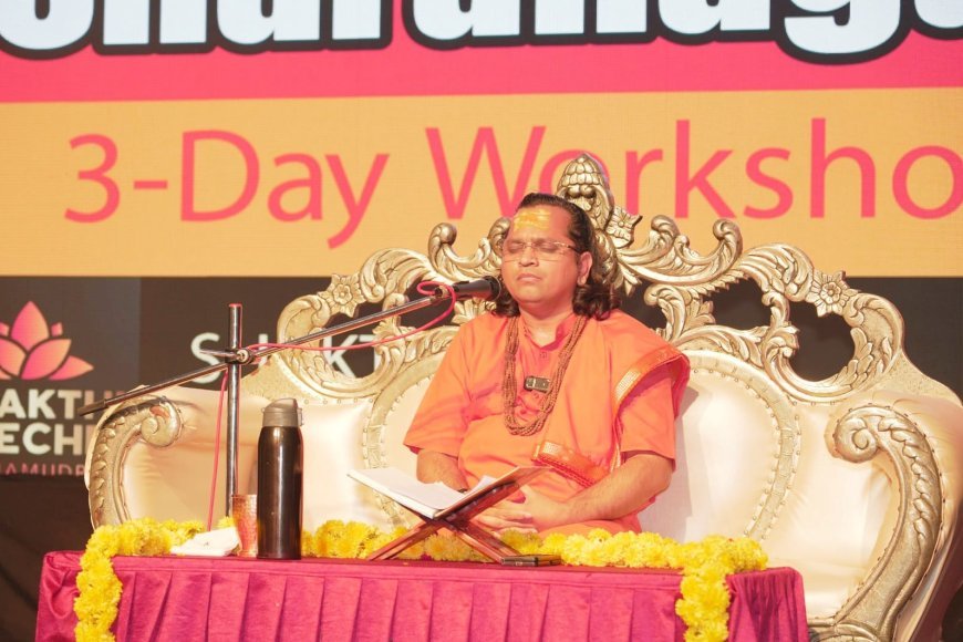 Acharya Vasudev Ji’s Shiva Tattva Katha & Dev Foundation’s Sharanagathi Program Illuminate Bengaluru on Auspicious Pournami