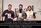 Founder-to-Founder Talk: Bharat Sethi & Pramod Maloo Decode ‘The Start-up Founder’s Guide to Digital Marketing’ at Kunzum Delhi with HarperCollins