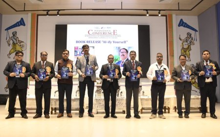 Launch of the Book ‘AI-ify Yourself’ at Sarla Birla University