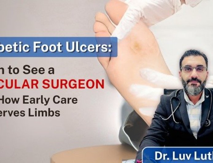 Diabetic Foot Ulcers: When to See a Vascular Surgeon and How Early Care Preserves Limbs